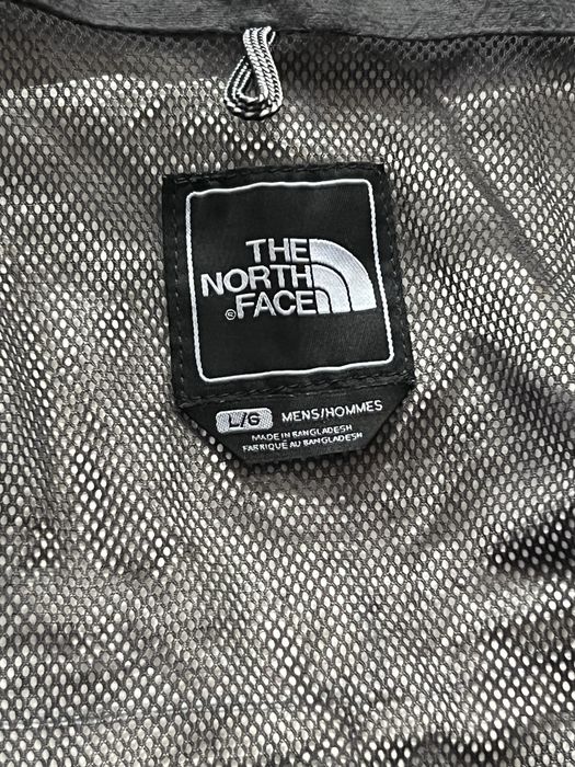 The North Face (L) Rain Jacket чоловіча вітровка темно-синя на мембрані водонепроникна куртка курточка