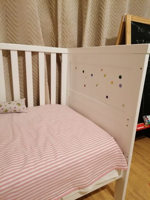 Berço modular: cama +  Next to Me