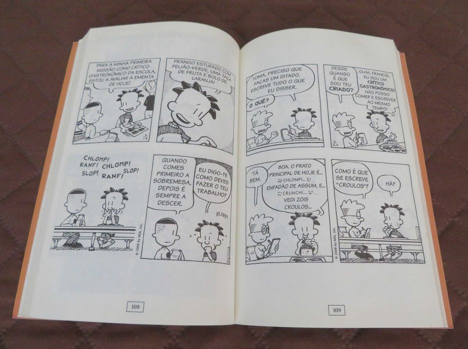 Livro "Agora em bd BIG NATE"