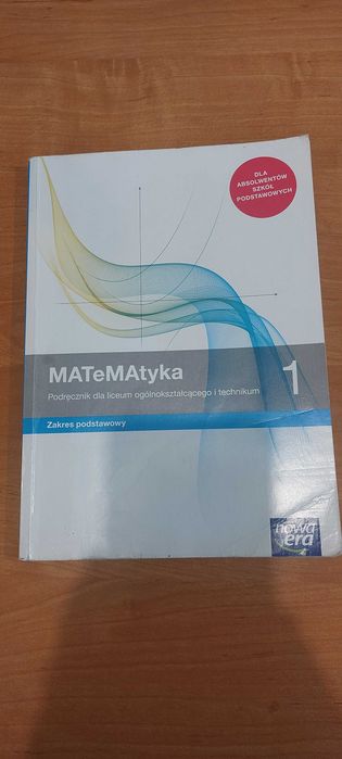 Matematyka 1 Podręcznik zakres podstawowy