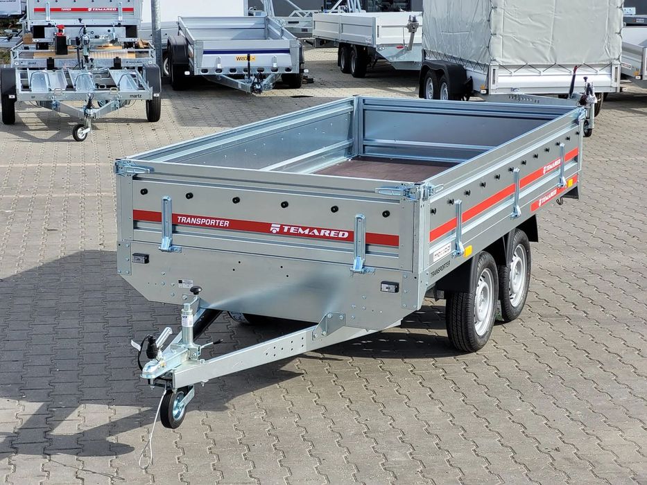 Temared Dostawa! Przyczepa Platforma Wym. 304X153x30 Transporter