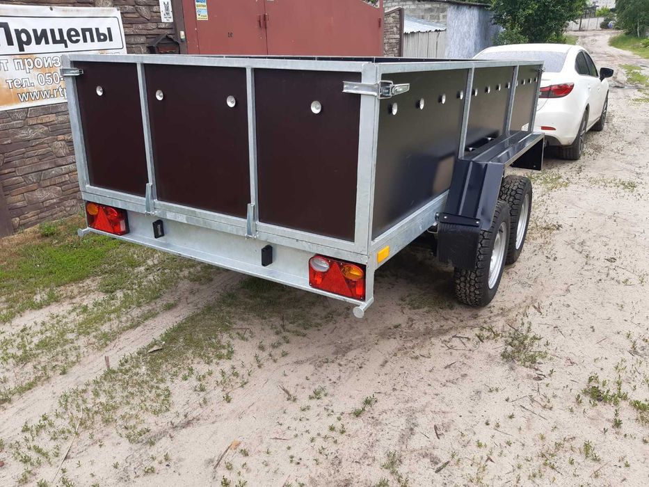 Прицеп Оцинкованный Двухосный Усиленный. От завода, по супер цене.