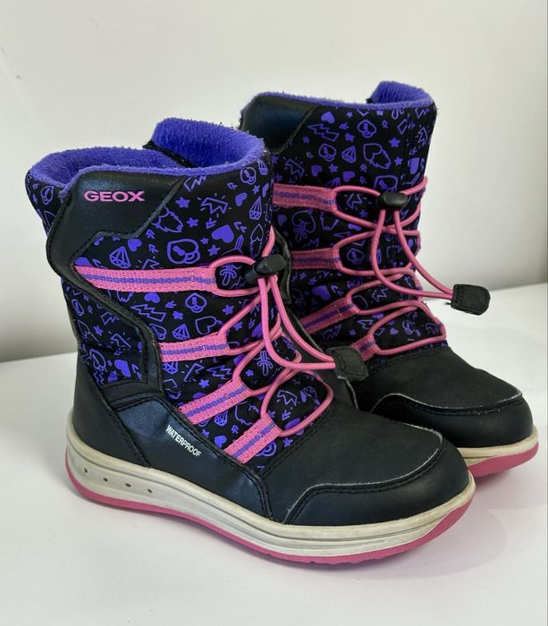 Чобітки GEOX Phaolae Waterproof для дівчинки зима 29 р