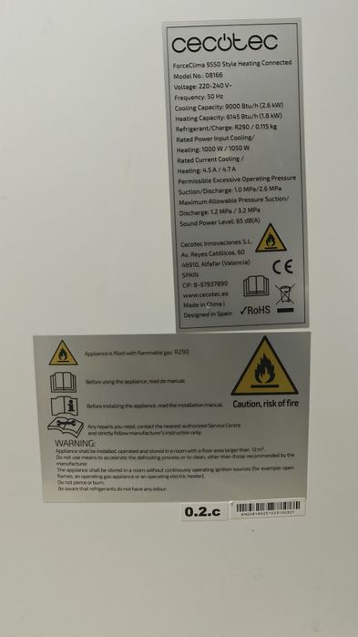 cecotec Forceclima 9550