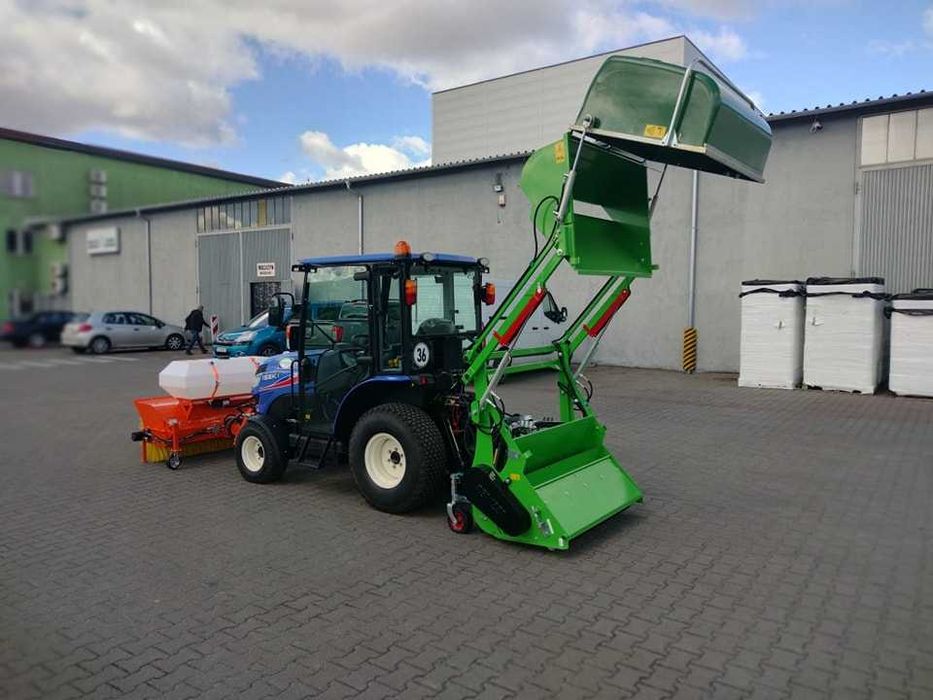 Kosiarka bijakowa z koszem Peruzzo KOALA 1200 PROFESSIONAL Wysyp 1,85m