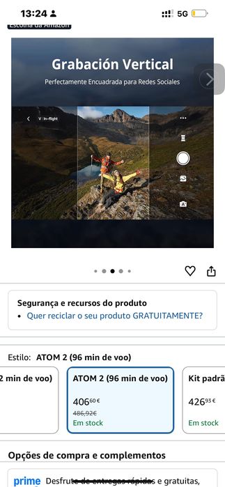 Drone Potensic ATOM 2 Novo | Câmara 4K | Excelente Oportunidad