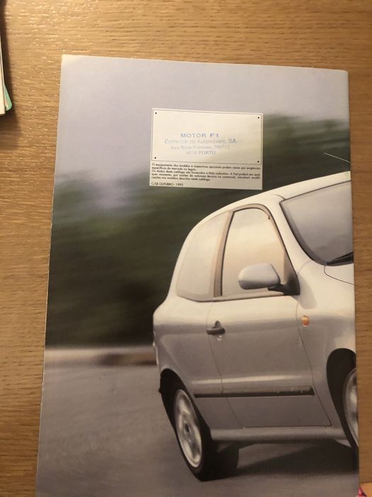 Catálogo Fiat Bravo 1995 como Novo