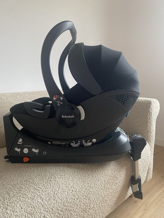 Fotelik samochodowy Baby Safe York + baza ISOFIX – stan idealny