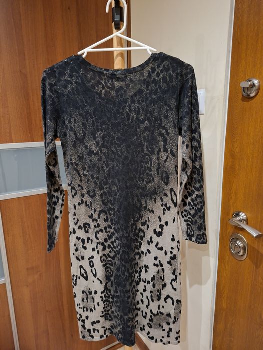 Sukienka,czarna panterka