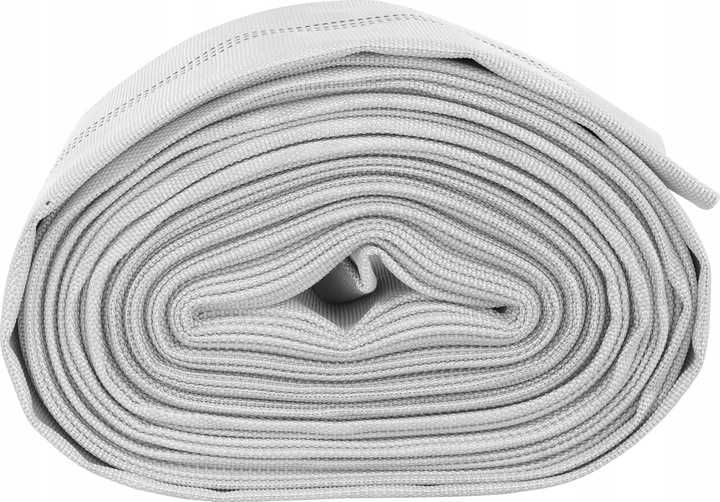 Wąż do brudnej wody szamba strażacki 3 CALE 20m BIAŁY WYTRZYMAŁY!