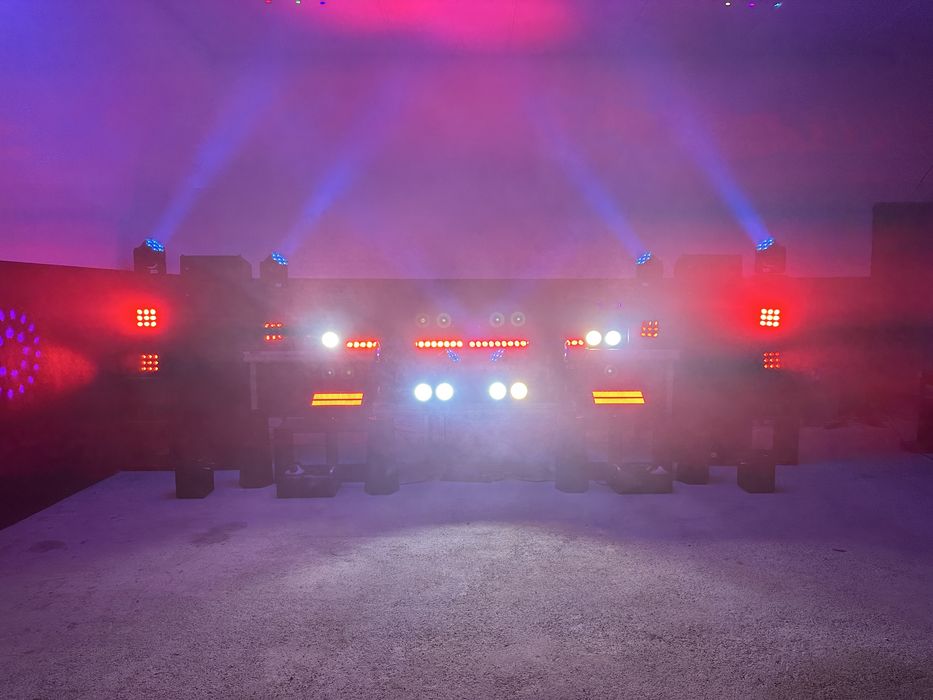 SISTEMA DE LUZES PROFISSIONAL + EFEITOS ESPECIAIS