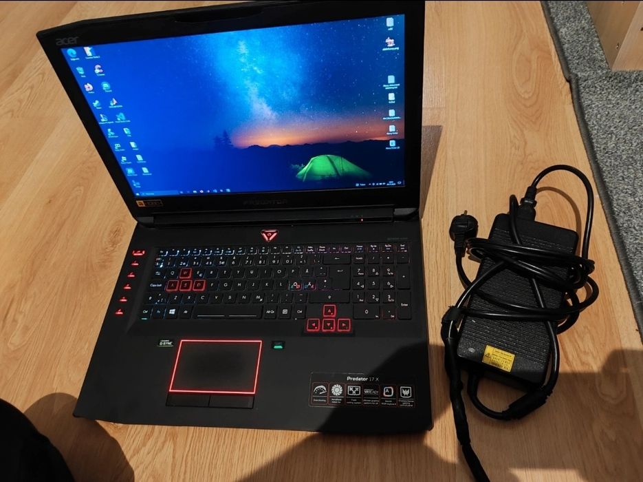 Laptop Gamingowy Acer Predator gx-792  i7 / 32gb ram / gtx 1080 / ssd