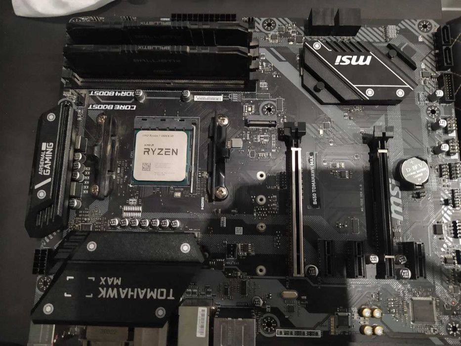 PC/ПК.MSI Tomahawk MAX B450.Процесор AMD Ryzen 7 5800X3D.DDR4 16GB 2x8