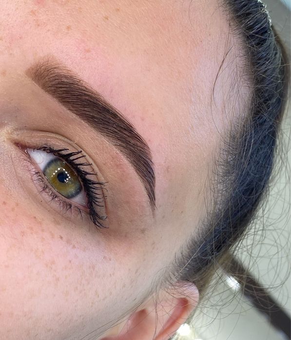 Брови , Корекція віск/пінцет, ламінування вій