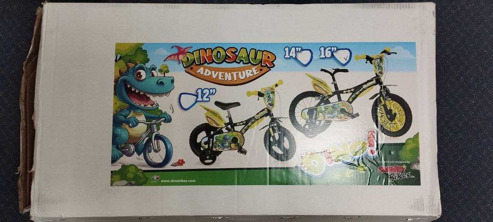 Велосипед Dino Dinosaur Adenture колёса 16"