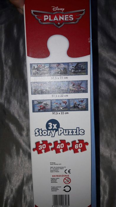 Puzzle Trefl Disney Planes 3xStory Puzzle 9w1 Samoloty Dusty