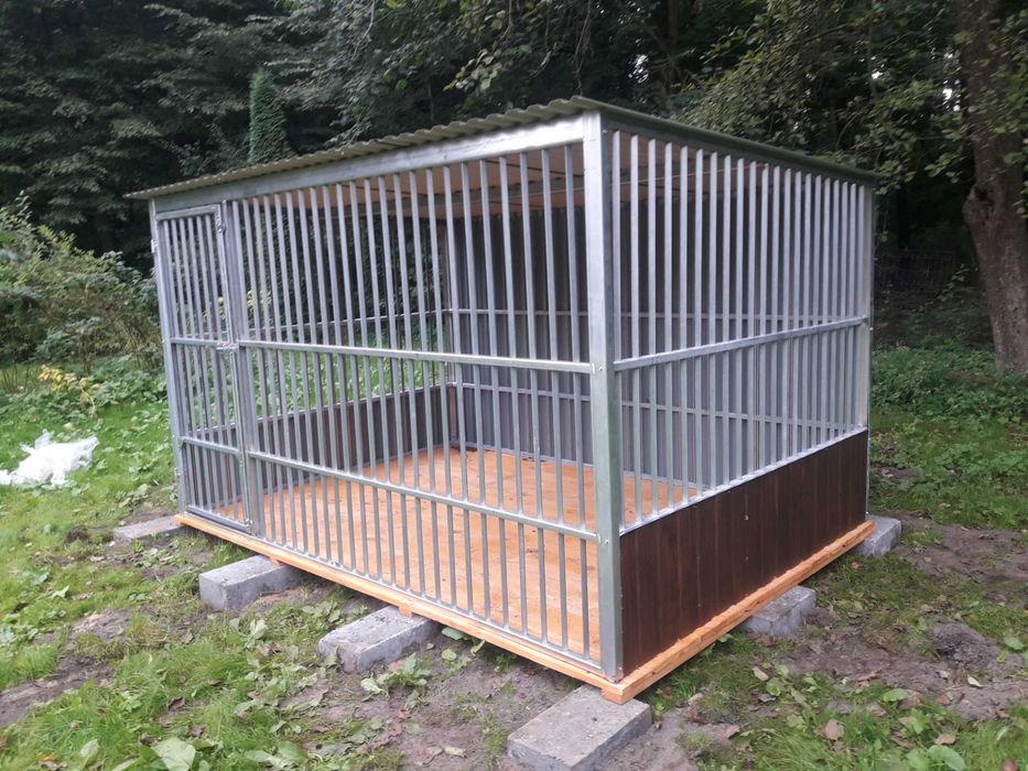 Kojec boks dla psa.  Ocynkowany.  Producent. 3x2 , 3x3, 4x3, 4x2