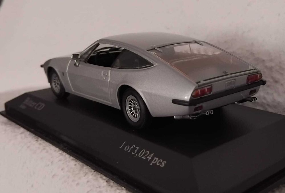 Bitter CD (1974-77). Minichamps. 1:43. Vendo miniatura da minha coleção.