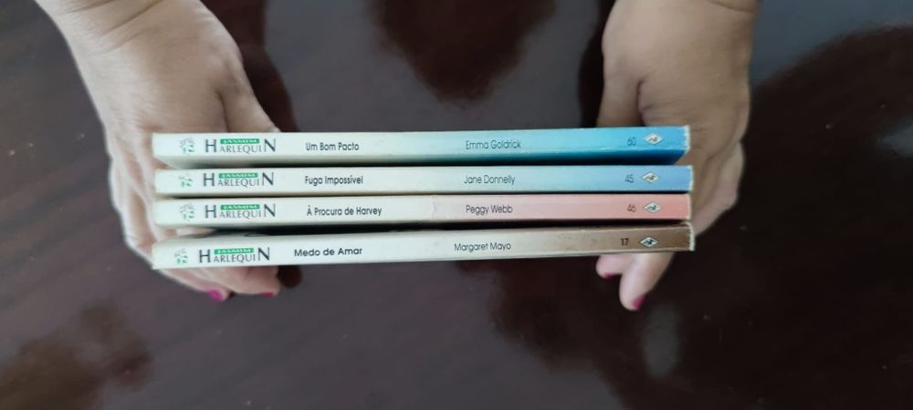 Livros coleção jasmim Harlequin