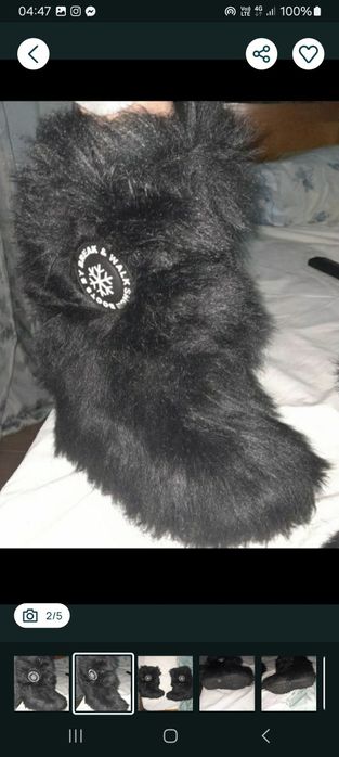 Botas de inverno/neve  para mulher n°37