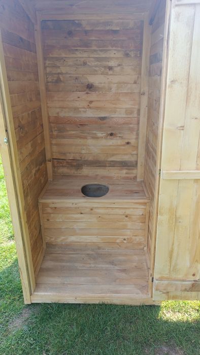Toaleta WC drewniana przenośna