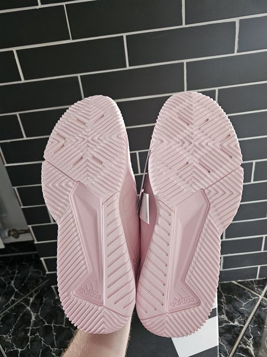 Buty męskie Adidas Performance Court Flight 48 różowe