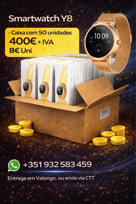 Smartwatch Hoco Y8 Novo selado em caixa