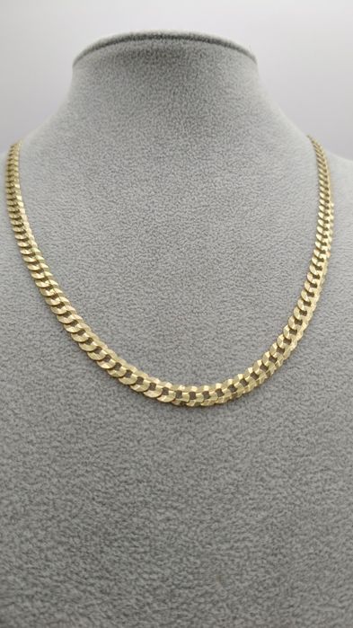 Złoty Łańcuszek Pancerka 50cm Pr.585 Nowy Zapraszamy