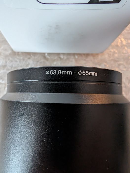 VHBW tubo adaptador igual ao Panasonic DMW-LA7