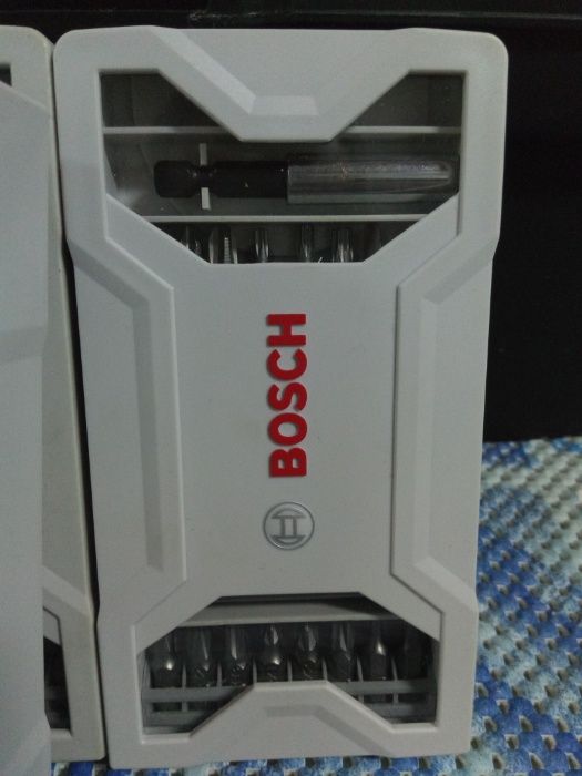 Bosch Jogo de bits/pontas brocas madeira hss alvenaria granito