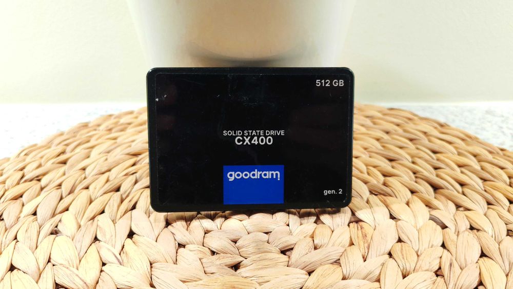 GOODRAM CX400 gen.2 - 512GB SATA SSD - doskonały stan - (100%) zdrowia dysku