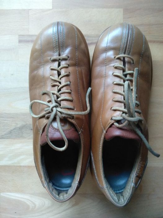 Camper | sapatos pele camel