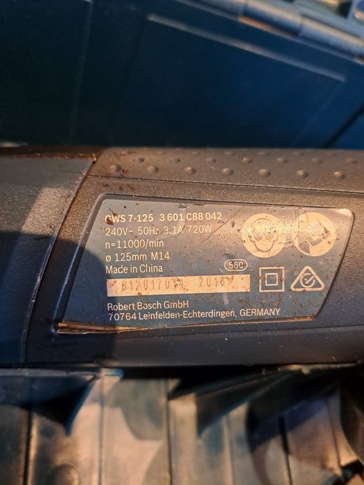 Szlifierka katowa Bosch Makita 240v