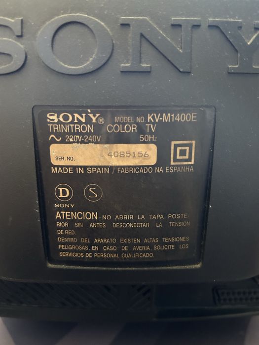 TV Sony Triniton KV-M1400E CRT