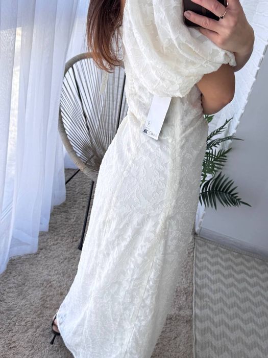 Молочна міді сукня NA-KD