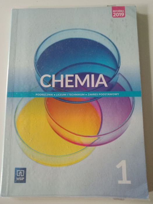 Chemia WSiP Podręcznik do chemii klasa 1 liceum technikum