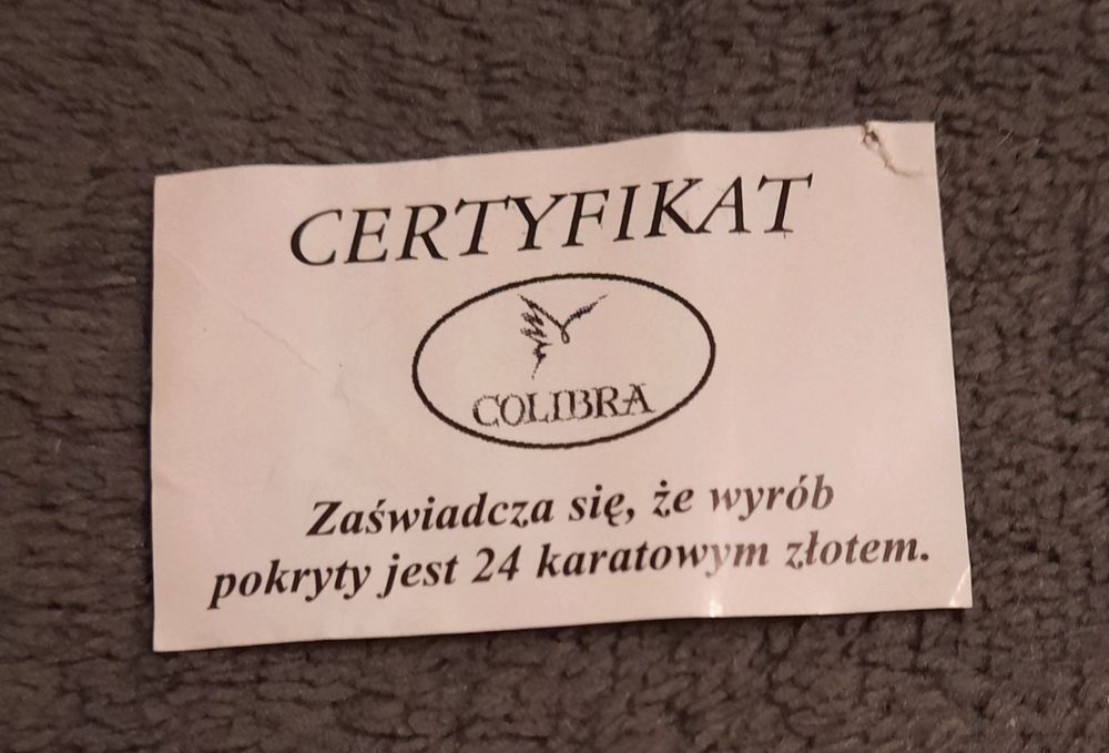 Pozłacane delfiny ; zawieszka