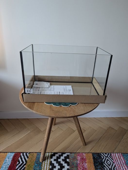 Nowe akwarium 41x25x25