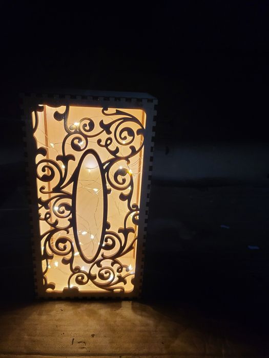 Lampa z naturalnego drewna | Boho Loft | LED