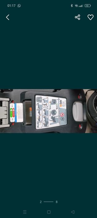 Ovo BeSafe, com redutores, capa para a chuva e bases isofix izi go (Be