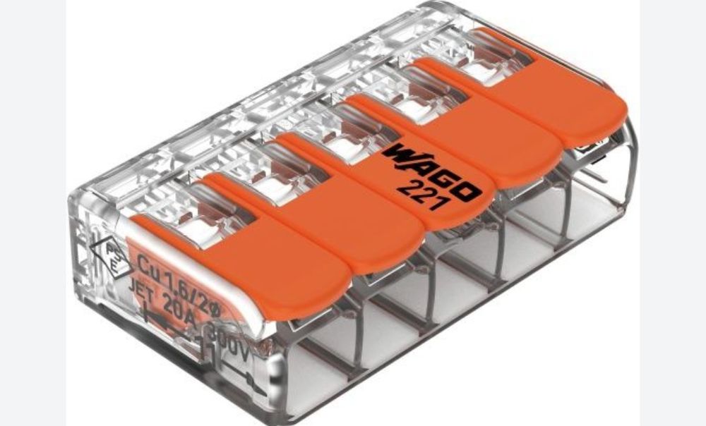 Zestaw szybkozłączek WAGO dorzucam gratisy