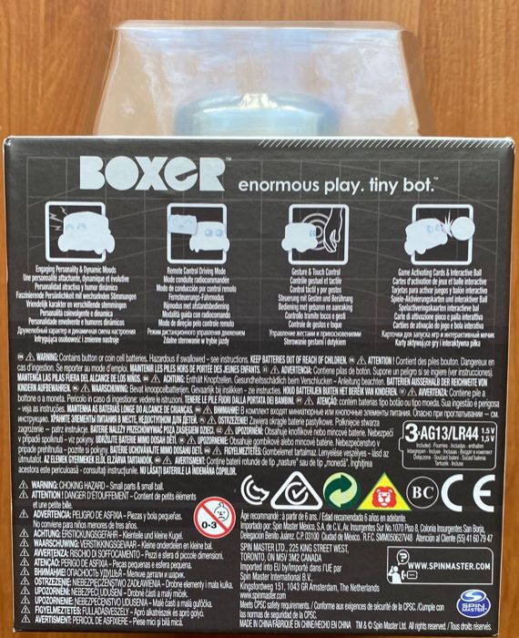 Boxer - Interactive Gray Robot - New64738560890754123