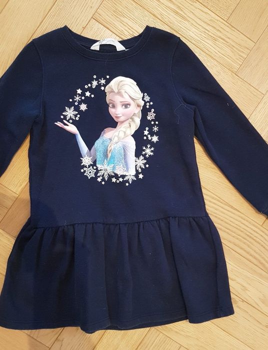 Sukienka dla dziewczynki z Elzą