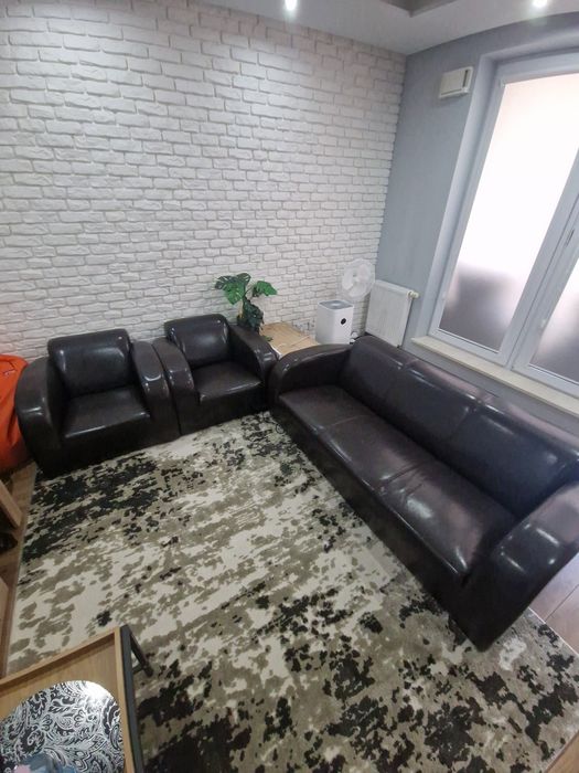Zestaw kanapa sofa + fotele