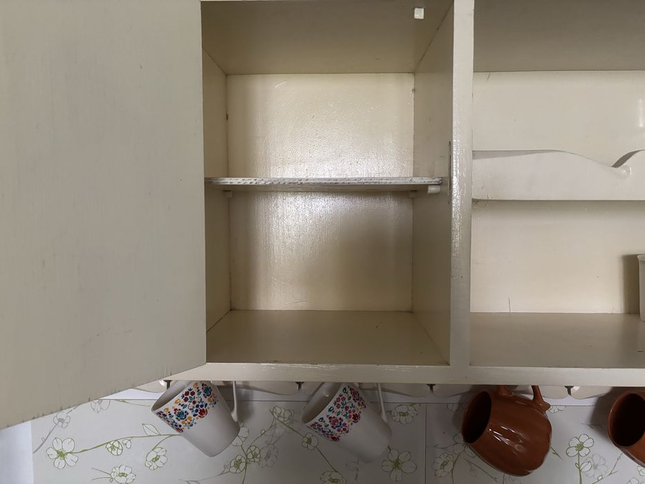 Drewniane szafki kuchenne styl rustykalny shabby chic