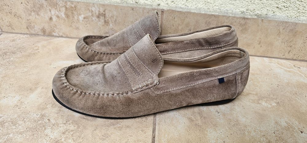 Van Bommel mokasyny skórzane męskie rozmiar 43 wkładka 27,5cm