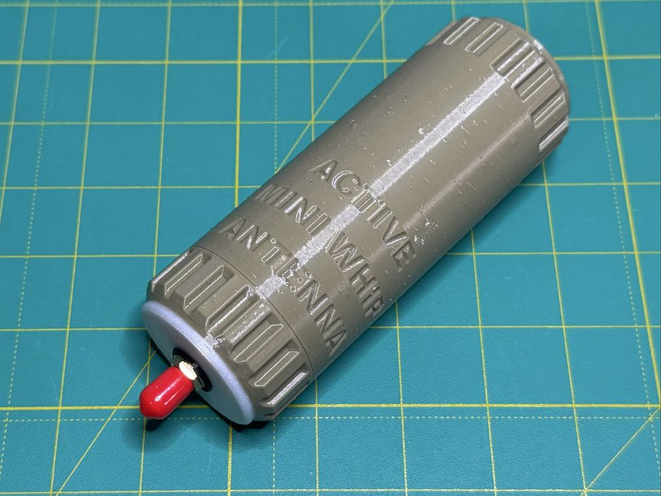 Активна антена mini whip RTL SDR 0-150 МГц ДХ/СХ/КХ/УКХ (LF/MF/HF/VHF)