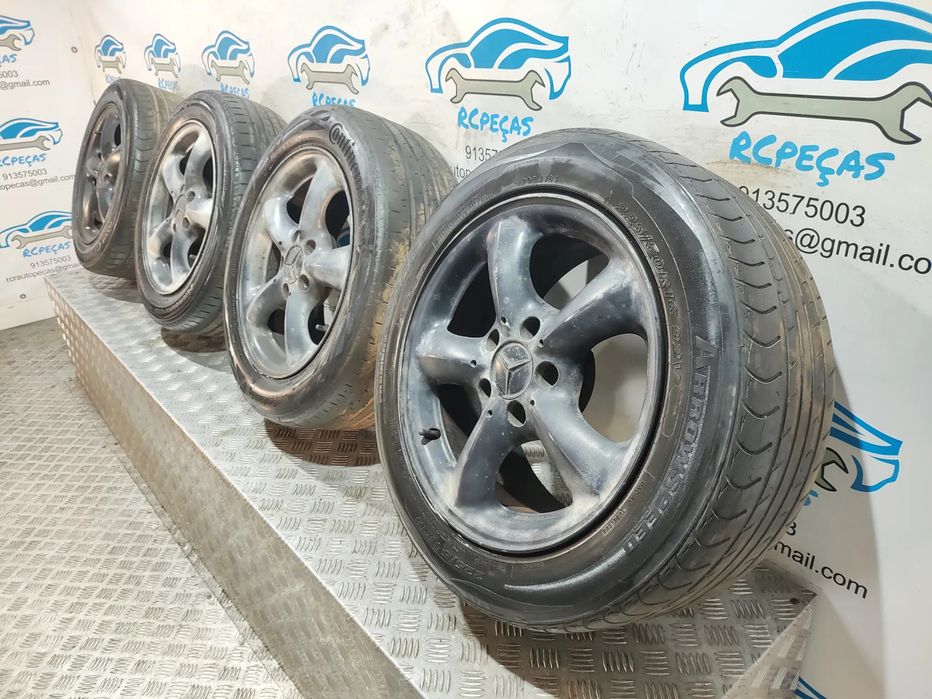 Conjunto Jantes 16 Originais Mercedes Benz SLK R170 7J 8J ET37 ET30