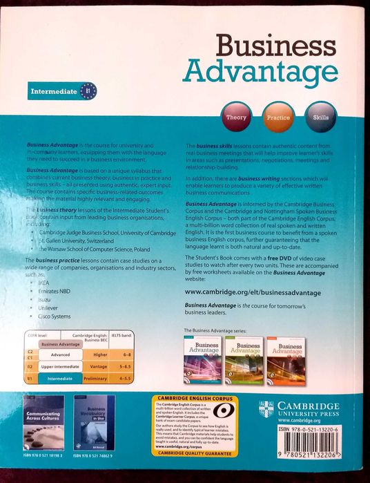 Manual Business Advantage (Cambridge) - Livro Inglês