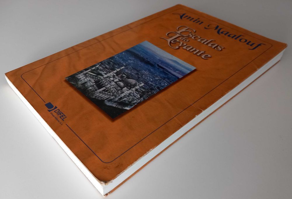 Livros de Amin Maalouf Cruzadas Vistas, Escalas Levante [Preço Conj]